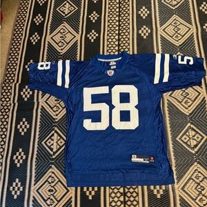 NFL Indianapolis Colts rare football jersey Gary bracket size M